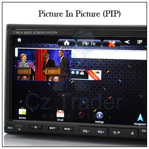 Primary function 2 DIN Car DVD Player with GPS, TV, WIFI, and 3G