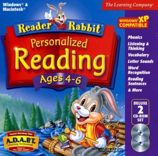 New Kids Learning Software Reader Rabbit Personalized Reading 4 6