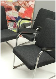 Mauser Art Deco Stahlrohr Sessel Stuhl Chair Bauhaus