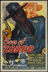 16mm 13 Chapter Republic Serial Son of Zorro Complete Original Print