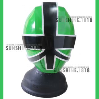 Samurai Green Power Rangers Shinkenger Helmet Mask 1 1