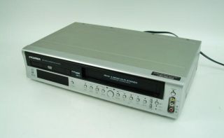 Sylvania DVC850C Video Cassette Recorder DVD CD Player 4 Head VCR 