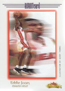 01 Fleer Showcase Avant Card AC7 Eddie Jones 156 201 Miami Heat