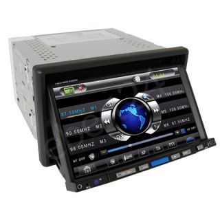 Touch Screen Car 3D Pip HD DVD Player FM Motorized Detachable Panel