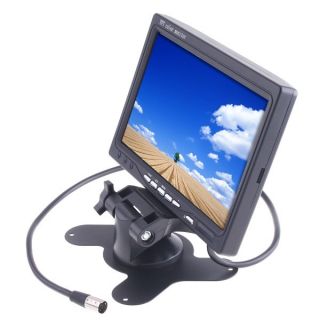 TFT LCD Color Car Rearview Headrest Monitor DVD VCR