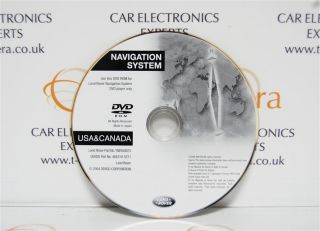 Land Rover Navigation System DVD USA & CANADA Part No. YIW500023