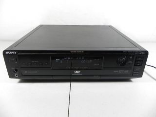 sony 5 disc cd dvd player changer dvp c650d