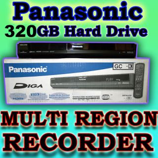 320GB Panasonic Code Region Player Free DVD Recorder