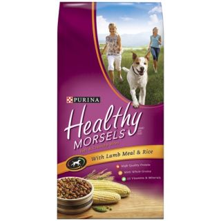 Purina Dog Chow Healthy Morsels Lamb and Rice Dry Dog Food