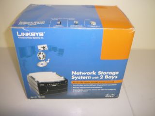 Cisco Linksys NAS200 Complete Network Storage System with 2 Bays as