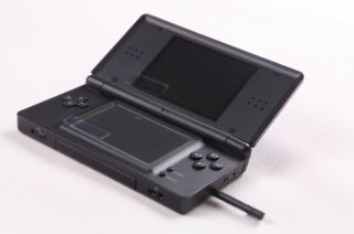 Cobalt and Black DS Nintendo DS Lite Console Handheld System Great for
