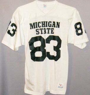 Original 1983 Michigan State Spartans Vintage Champion Football Jersey