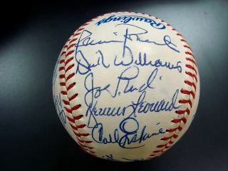 Carl Erskines 1990 All Star Autographed Old Timers Game Baseball w