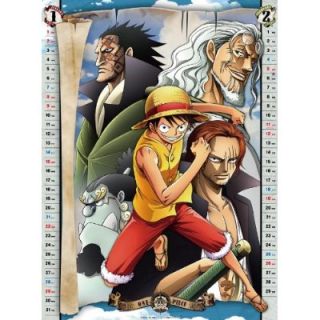 One Piece Calendar 2012 Luffy New Anime Oda Eiichiro Nami Japan Free