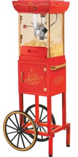  Maker w/ Cart & Stand ~ Kettle Popper Nostalgia Electric CCP400