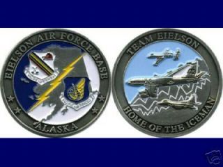 Eielson Air Force Base Alaska Iceman Challenge Coin