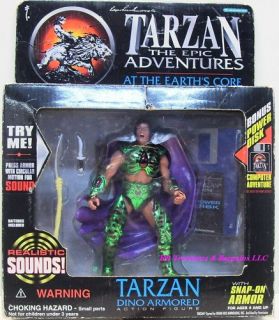 Tarzan Dino Armored at The Earths Core Epic Adventure Action Figure