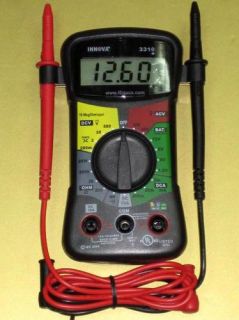 Digital Volt Test Meter Multimeter Hands Free Electrical Tester Auto