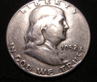  Franklin Half Dollar 1952 S
