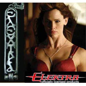 Elektra Jennifer Garner Marvel Comics Necklace Pendant