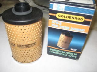 Dutton Lainson Goldenrod Fuel Filter Element 470 5 New