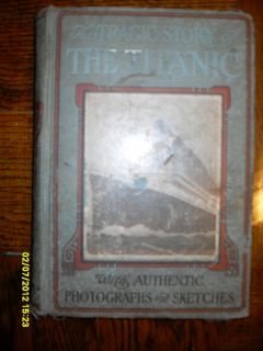 1ST ED 1912 HENRY FREDERICKS TITANIC NAUTICAL MARITIME ANTIQUES BOOKS