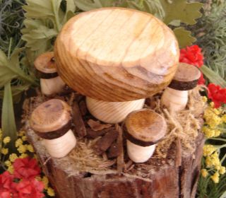 Miniature Garden Fairy, Gnome, Hobbit, Elf, Troll Door. Mushroom style