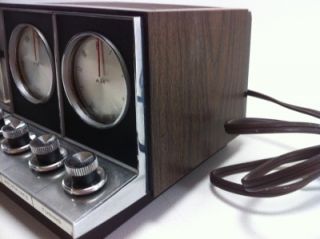 Vintage Elgin R 2700 Transistor Am FM Alarm Clock Table Radio