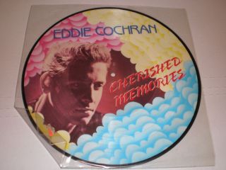 Eddie Cochran Picture Disc 12 Cherished Memories