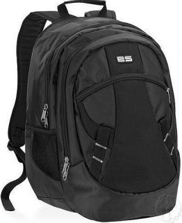 New 2012 Eastsport Round 17 5 Black School Backpack Book Bag Tote