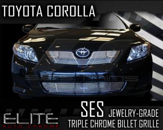 2009 2010 Toyota Corolla Ses Chrome Billet Grille Top