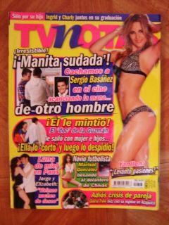 Yanilen Jorge Salinas Adriana Lumina Magazine Tvnotas Mexico RARE