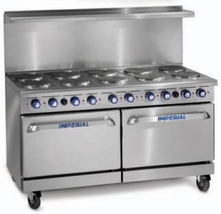 Imperial 60 10 Burner Electric Range New Free Freight