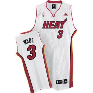 Dwyane Wade Miami Heat White Swingman Jersey Size 3XL