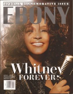 2012 Ebony Magazine Whitney Houston Forever Special Commemorative RARE