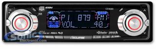Eclipse CD3000 Audio Am FM Sirius Car Stereo Radio CD WMA aac  iPod
