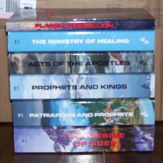 Conflict Of The Ages Book Set   Ellen G White Book Lot   SDA
