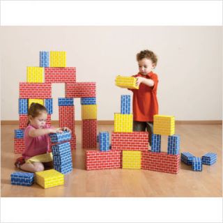 Edushape Corrugated Toy Blocks Set 84 Piece Set 709084