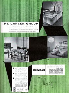 Edward Wormley Designs Dunbar for Modern Mid Century Modern 1953