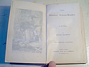 the hoosier school master by eggleston 1871