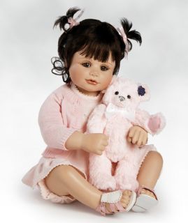 Marie Osmond Doll My Beary Special Friend 12 Seated Cloth, Porcelain