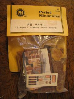 Period Miniatures N 441 triangel Corner Drug Store