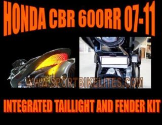 CBR600RR 1000RR Integrated Taillight Fender Elim Combo