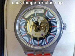 Mens Antique Watch Swatch Edwin Moses Vintage