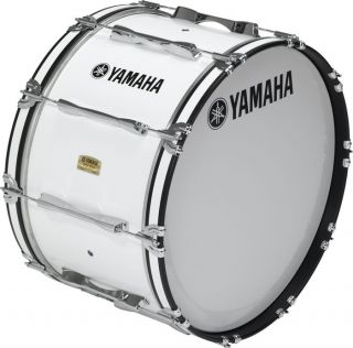 Yamaha 26x14 8200 Field Corp Series Bass Drums White 26x14