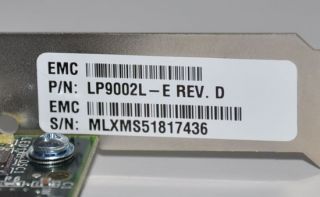 PowerEdge Emulex EMC HBA Fibre 2GB LP9002L EM212 64B