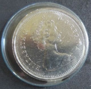 1974 Queen Elizabeth II Coin Canada Dollar D G Regina