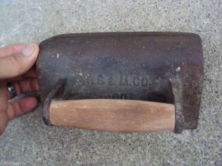  Antique Cast Iron Masonry Shaping Trowel RS M Co