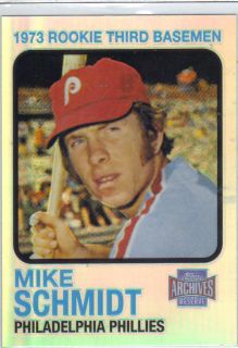 Mike Schmidt 2001 Topps Archives Reserve 72 Phillies