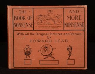 C1900 Edward Lear The Book of Nonsense and More Nonsense Illustrated